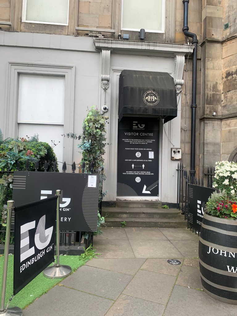 Entrance to Edinburgh Gin
  